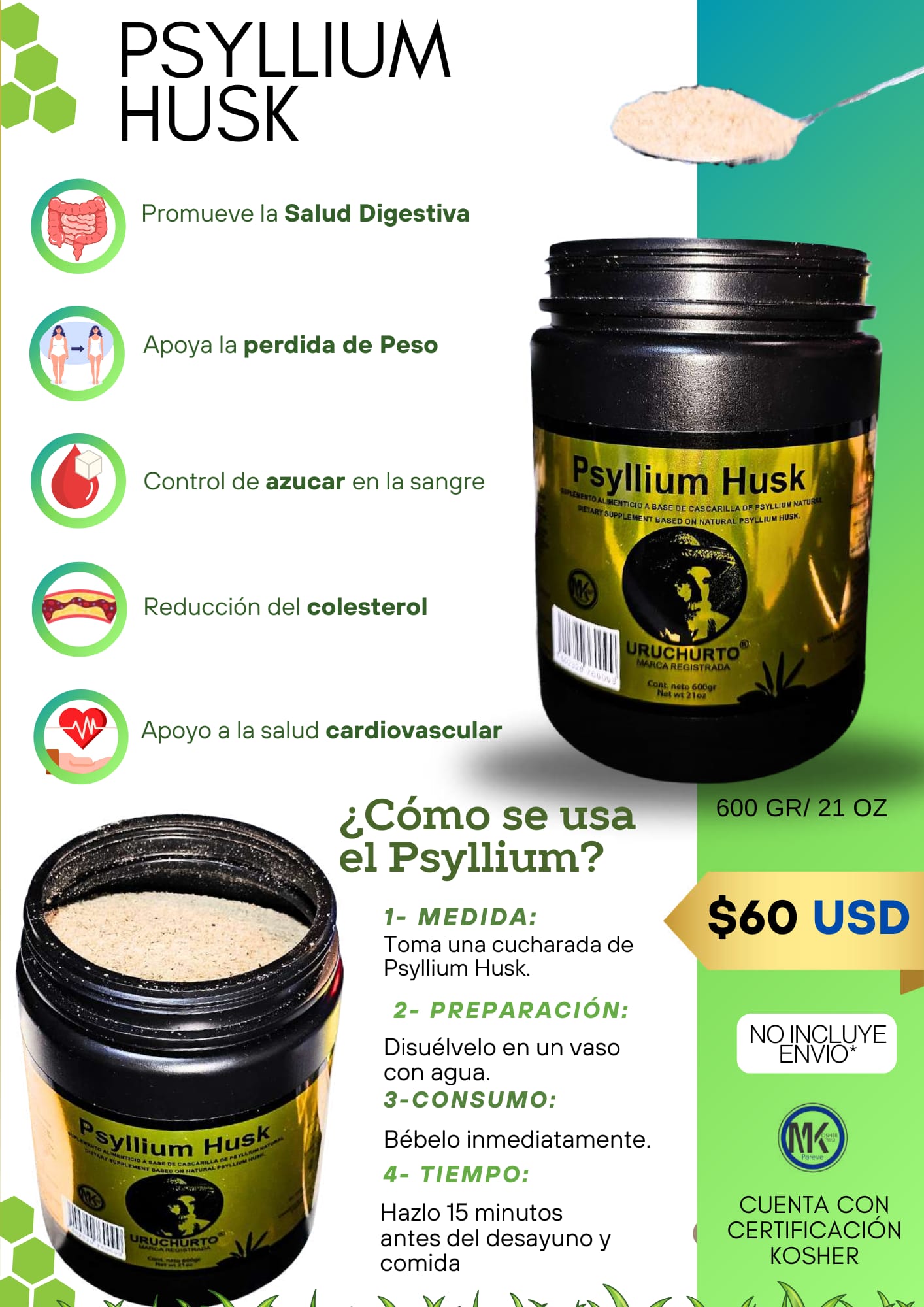 CÁSCARA DE PSILIO