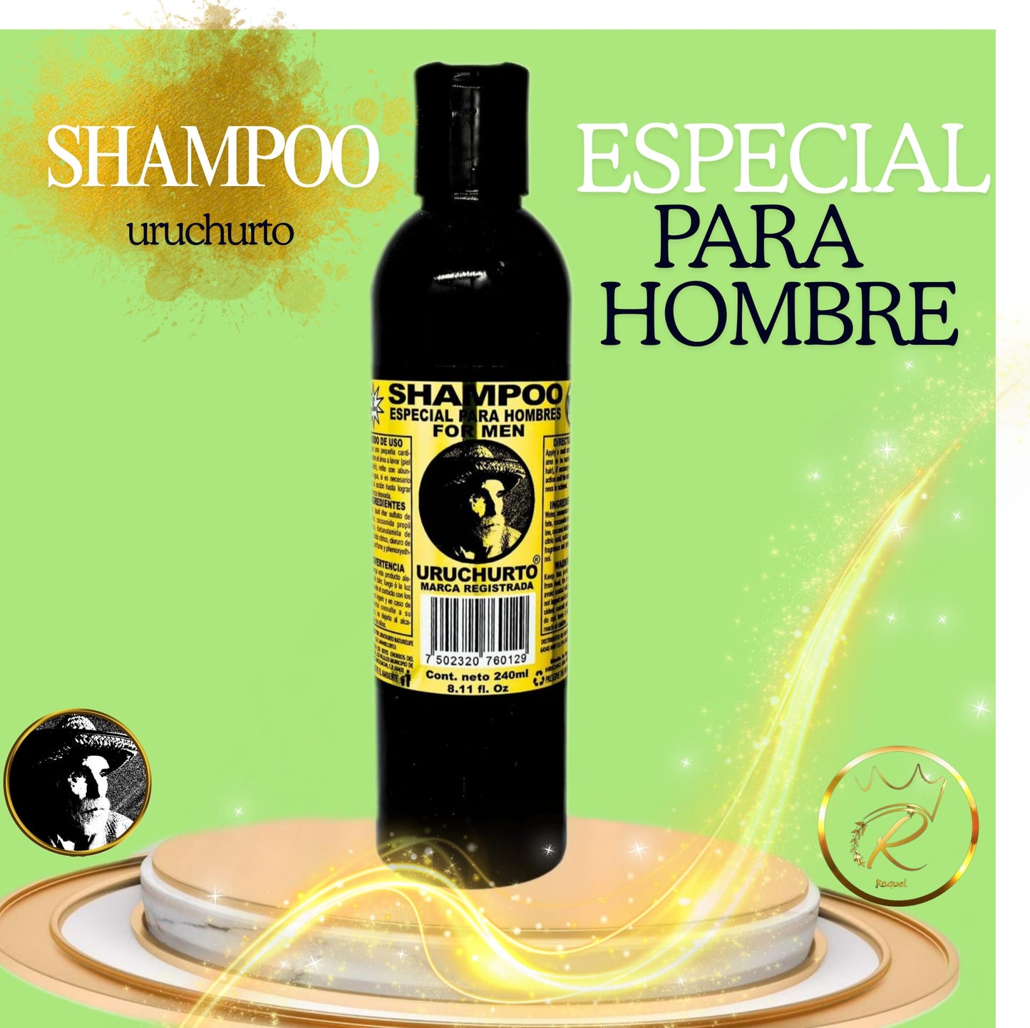 SHAMPOO PARA HOMBRE URUCHHURTO