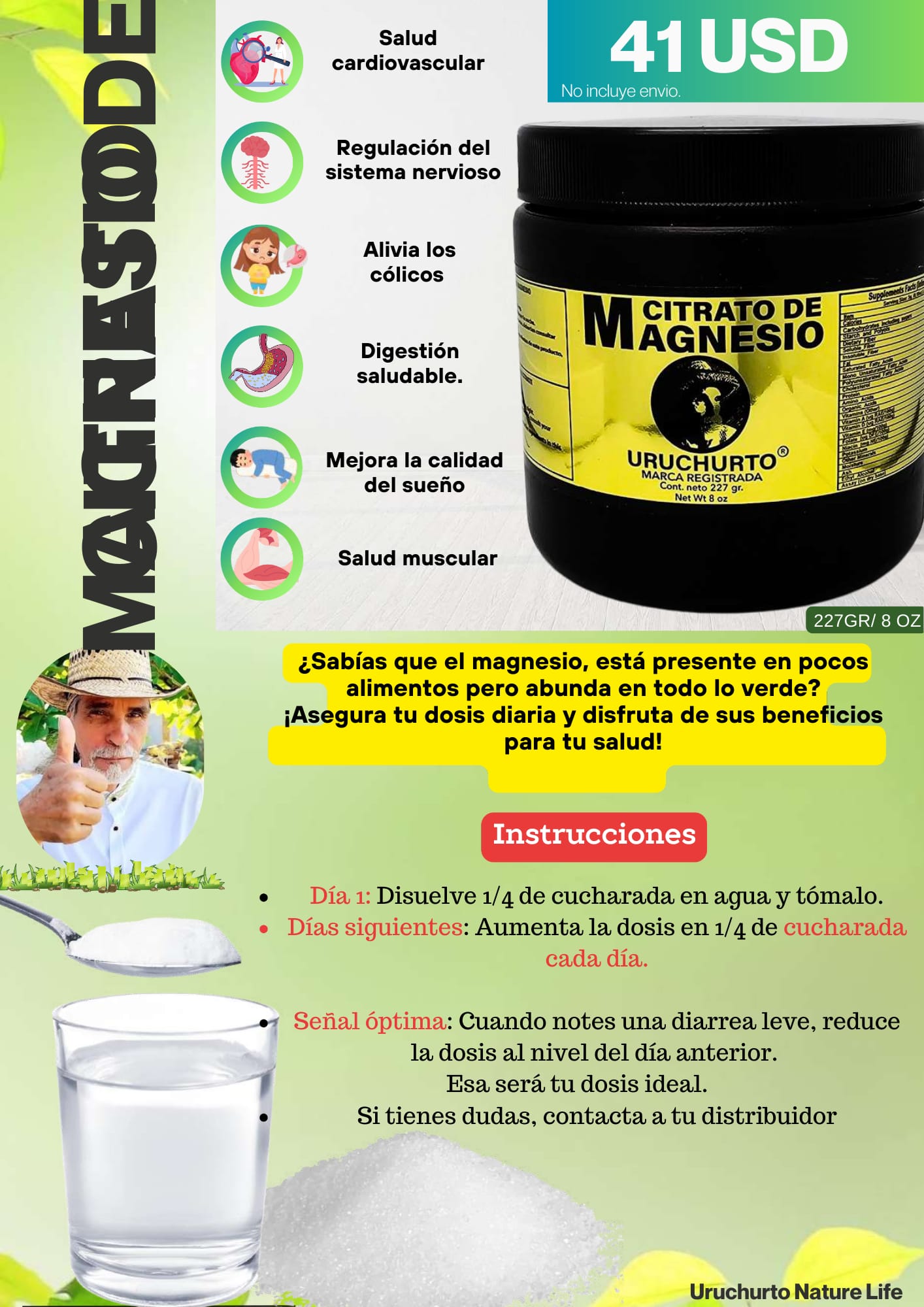 CITRATO DE MAGNECIO URUCHURTO