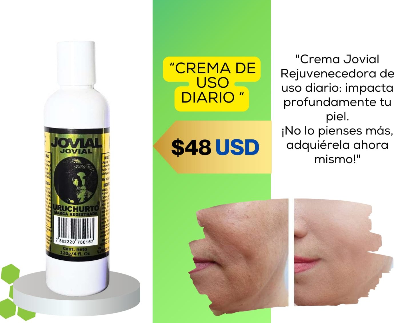 CREMA JOVIAL URUCHURTO